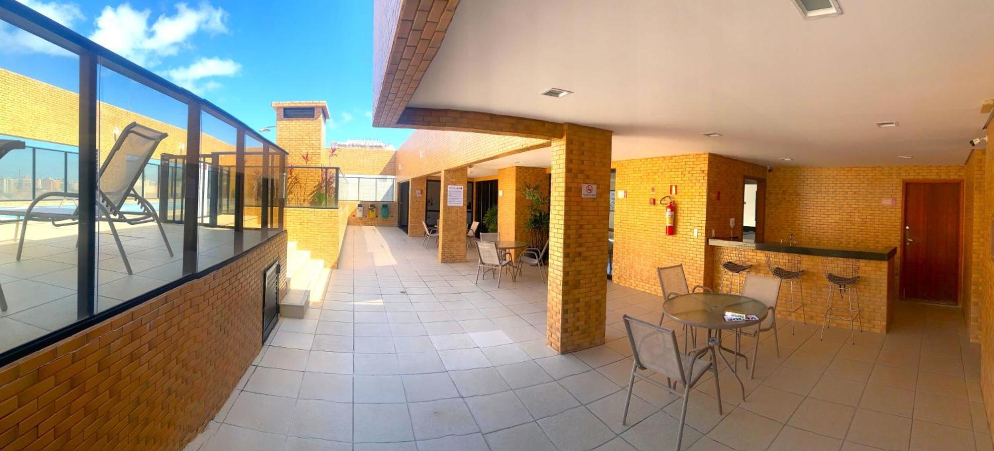Apartamento 50M Praia- Piscina - Vista Mar - Academia - Масейо Экстерьер фото
