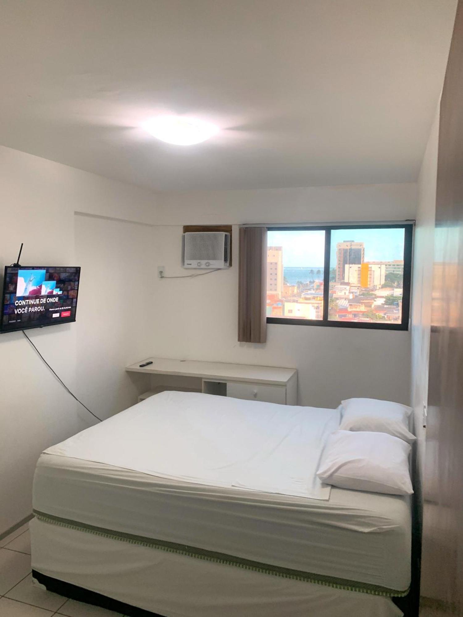 Apartamento 50M Praia- Piscina - Vista Mar - Academia - Масейо Экстерьер фото