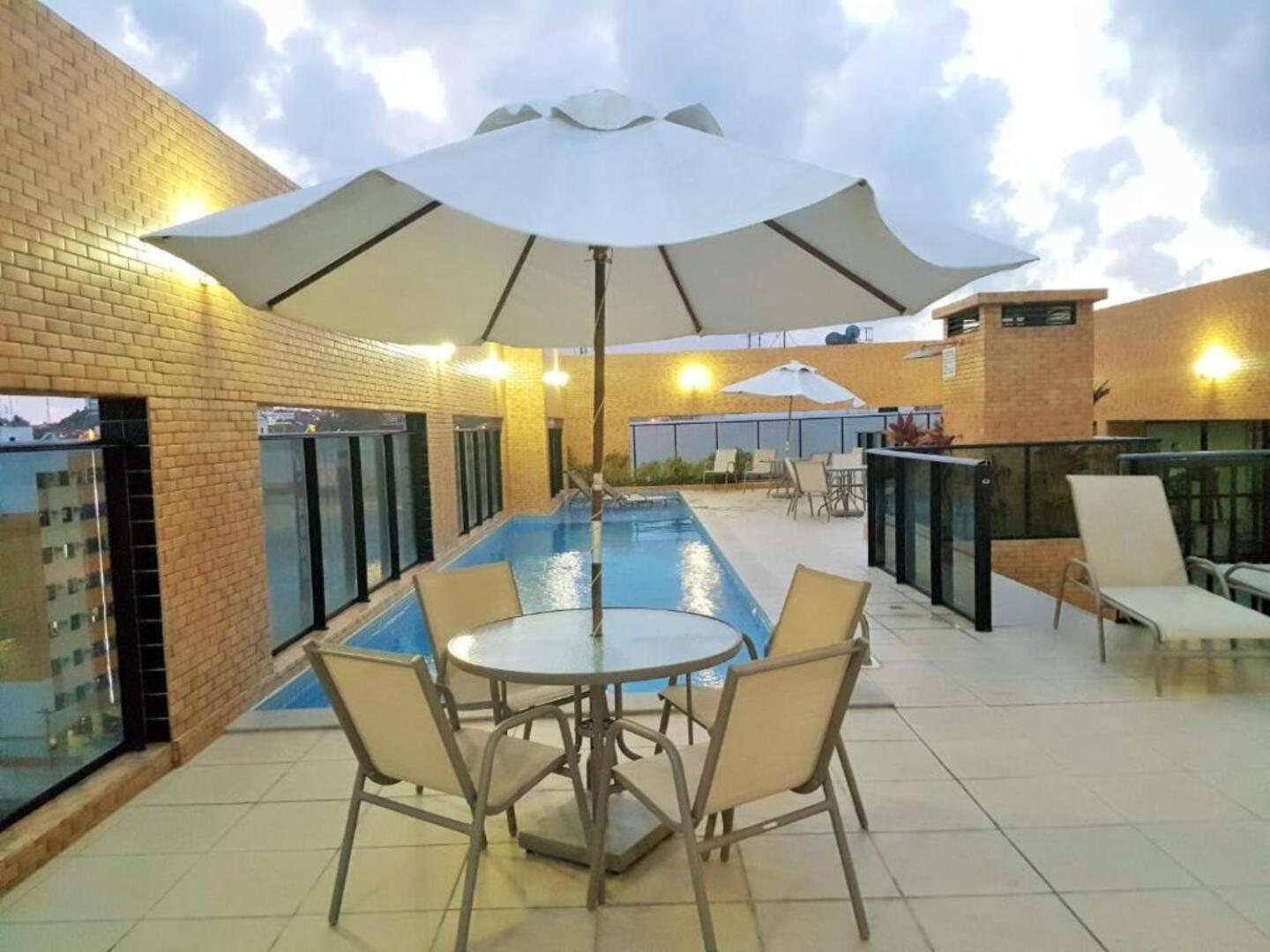 Apartamento 50M Praia- Piscina - Vista Mar - Academia - Масейо Экстерьер фото